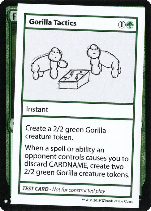 (CMB1-G)Gorilla Tactics