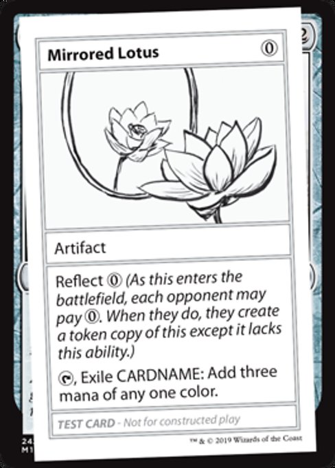(CMB1-A)Mirrored Lotus