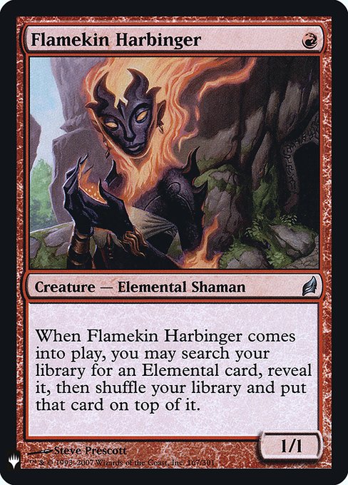 【Foil】(MB1-UR)Flamekin Harbinger/炎族の先触れ