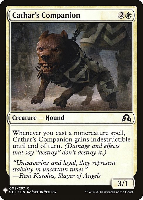 (MB1-CW)Cathar's Companion/聖戦士の相棒