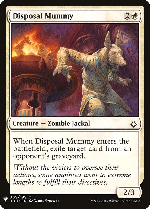 (MB1-CW)Disposal Mummy/廃却するミイラ