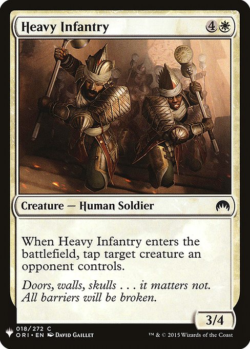 (MB1-CW)Heavy Infantry/重歩兵