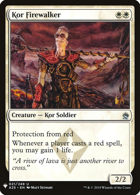 (MB1-UW)Kor Firewalker/コーの火歩き