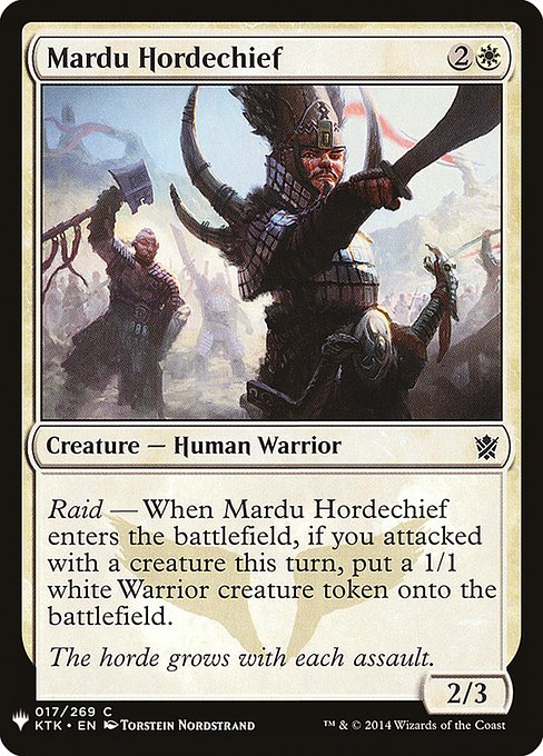 (MB1-CW)Mardu Hordechief/マルドゥの軍族長