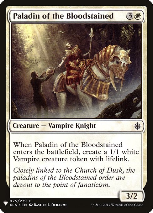 (MB1-CW)Paladin of the Bloodstained/血潮隊の聖騎士