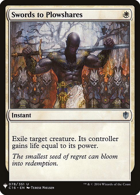 (MB1-UW)Swords to Plowshares/剣を鍬に