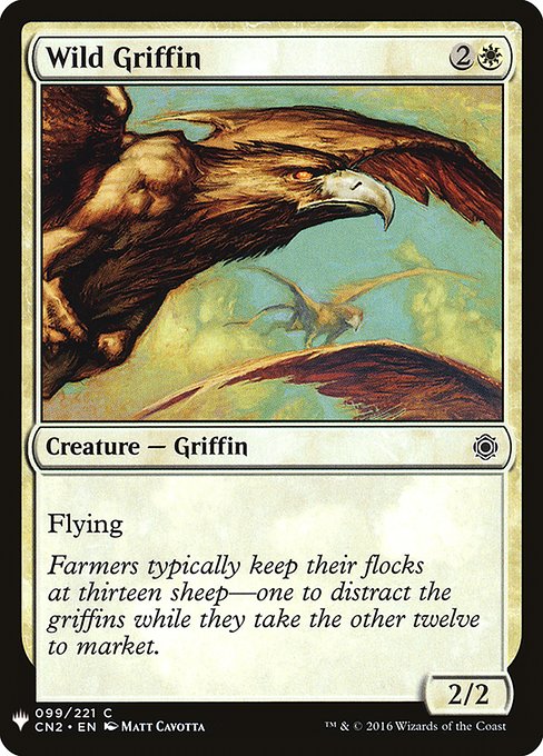 (MB1-CW)Wild Griffin/野生のグリフィン