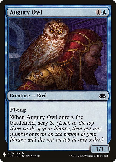 (MB1-CU)Augury Owl/占いフクロウ