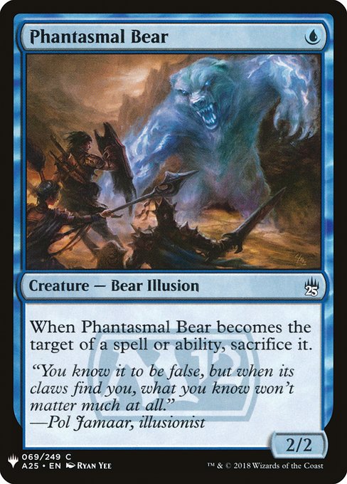(MB1-CU)Phantasmal Bear/幻影の熊