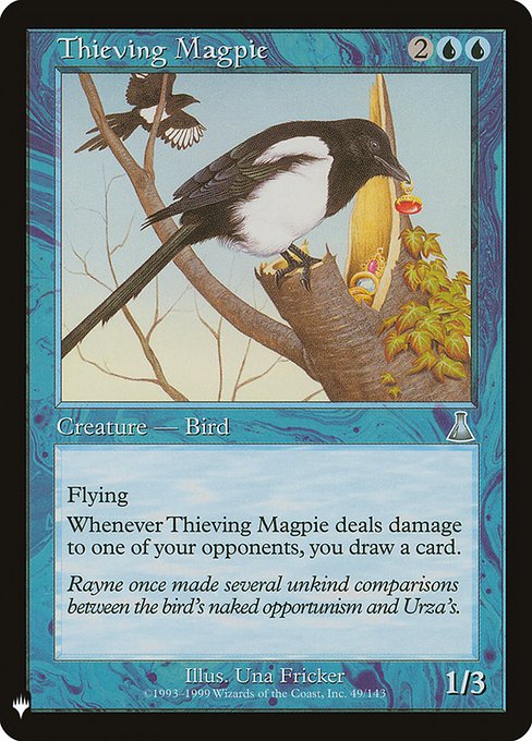 (MB1-UU)Thieving Magpie/泥棒カササギ