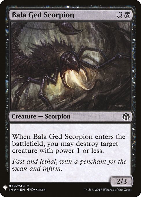 (MB1-CB)Bala Ged Scorpion/バーラ・ゲドの蠍