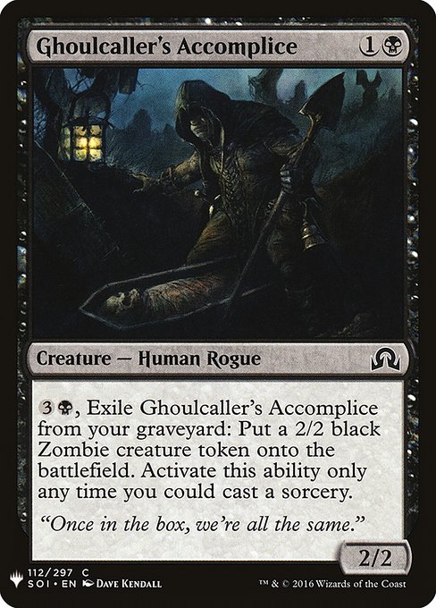(MB1-CB)Ghoulcaller's Accomplice/グール呼びの共犯者