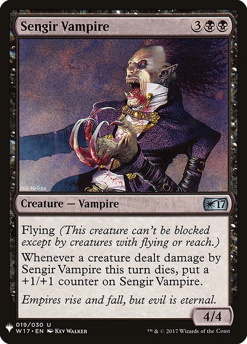 (MB1-UB)Sengir Vampire/センギアの吸血鬼