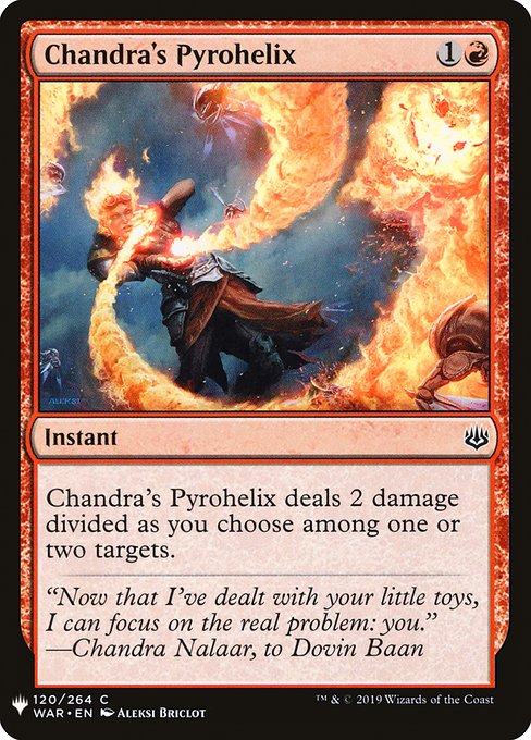 (MB1-CR)Chandra's Pyrohelix/チャンドラの螺旋炎