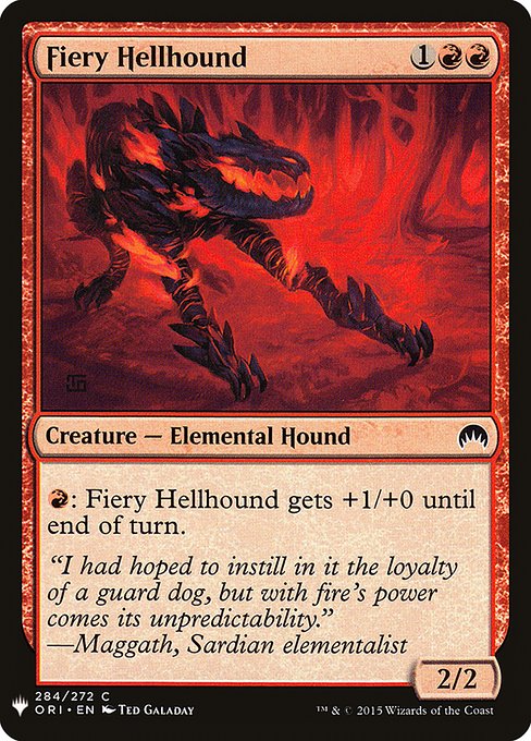 (MB1-CR)Fiery Hellhound/焦熱のヘルハウンド