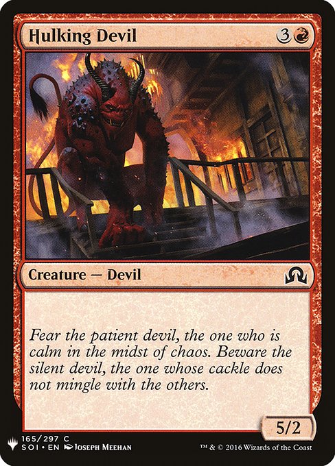 (MB1-CR)Hulking Devil/巨体の悪魔