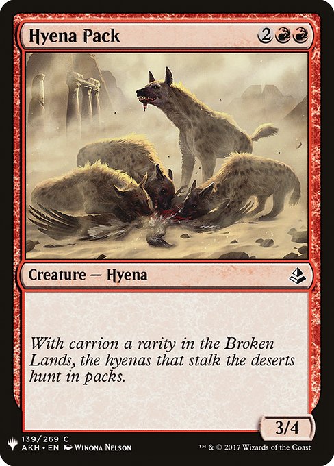 (MB1-CR)Hyena Pack/ハイエナの群れ