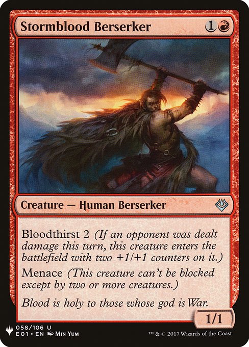 (MB1-UR)Stormblood Berserker/嵐血の狂戦士
