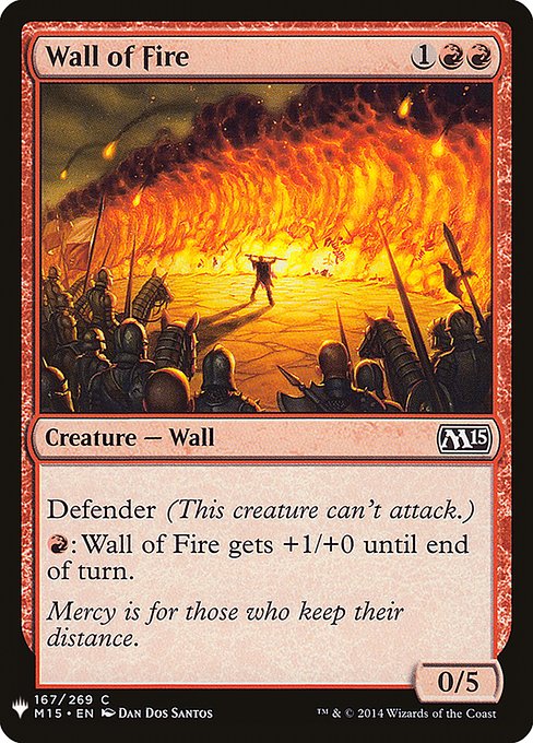 (MB1-CR)Wall of Fire/炎の壁