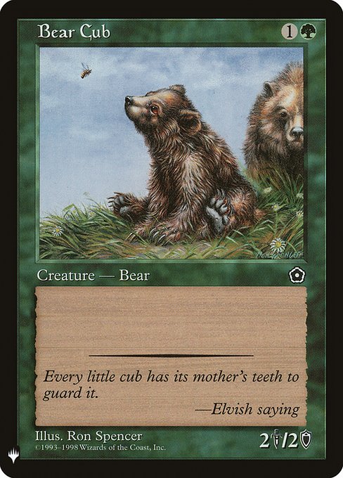 (MB1-CG)Bear Cub/仔熊