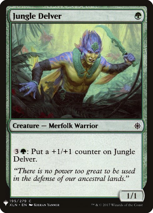 (MB1-CG)Jungle Delver/ジャングルの探査者