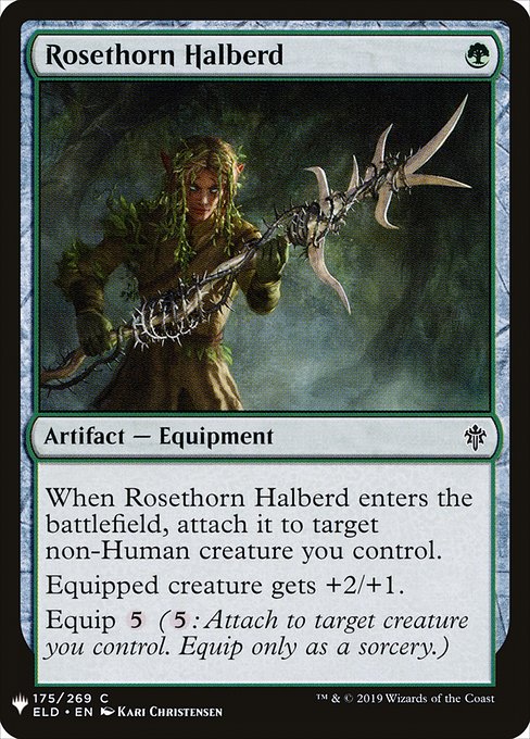 (MB1-CG)Rosethorn Halberd/薔薇棘の矛槍