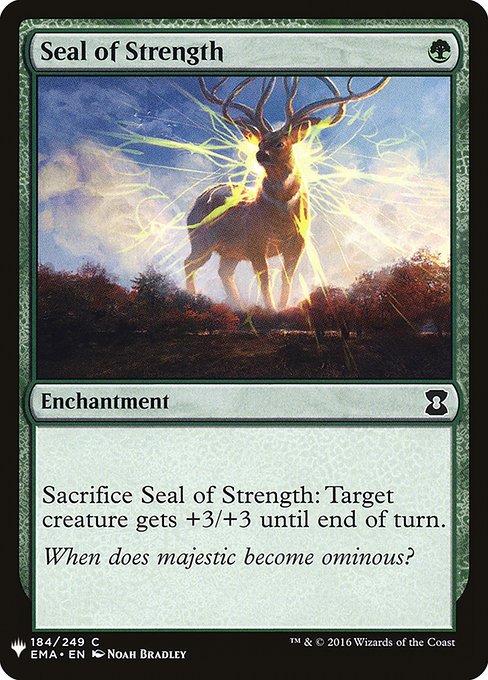 (MB1-CG)Seal of Strength/力の印章