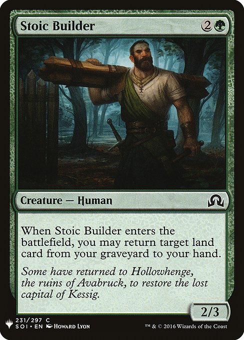 (MB1-CG)Stoic Builder/冷静な建築家