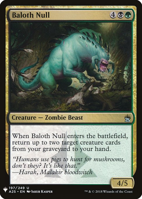(MB1-UM)Baloth Null/ベイロスの虚身