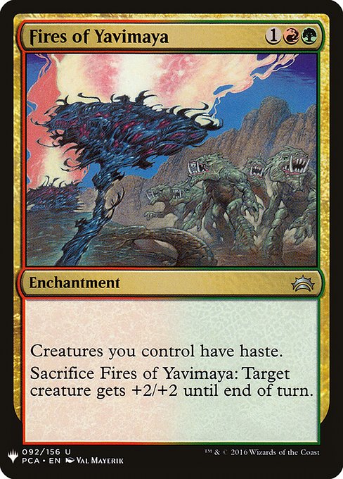 (MB1-UM)Fires of Yavimaya/ヤヴィマヤの火