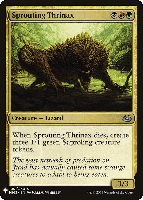 (MB1-UM)Sprouting Thrinax/芽吹くトリナクス