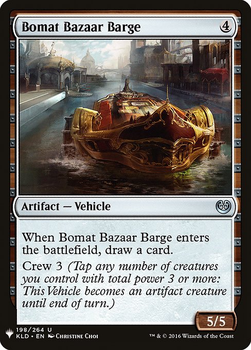 (MB1-UA)Bomat Bazaar Barge/ボーマットのバザール船