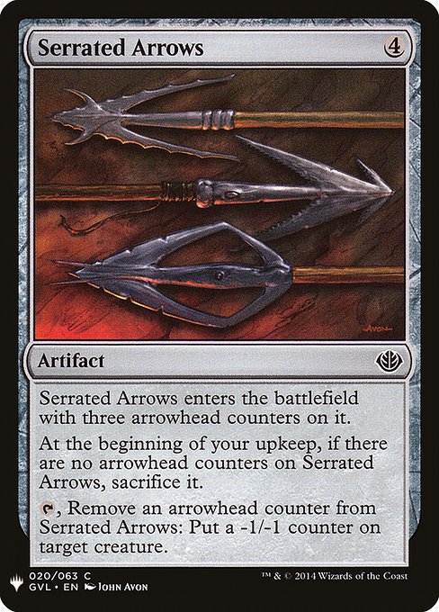 (MB1-CA)Serrated Arrows/鋸刃の矢