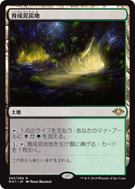 【Foil】(MH1-RL)Nurturing Peatland/育成泥炭地