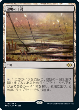 【Foil】(MH2-RL)Marsh Flats/湿地の干潟