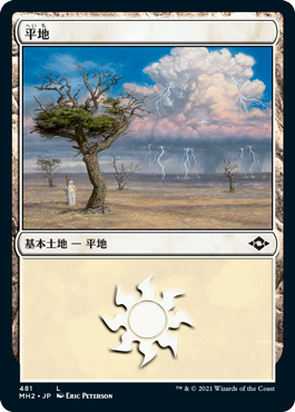 【Foil】(MH2-CL)Plains/平地【No.481】