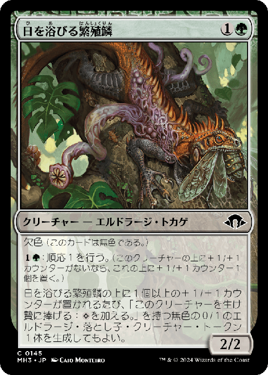 (MH3-CG)Basking Broodscale/日を浴びる繁殖鱗