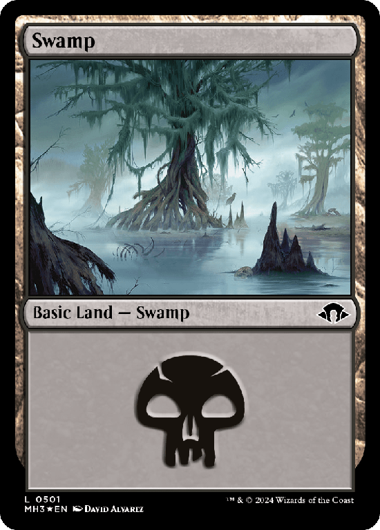 【Ripple Foil】(MH3-CL)Swamp/沼【No.0501】