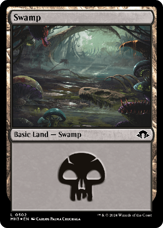 【Ripple Foil】(MH3-CL)Swamp/沼【No.0502】
