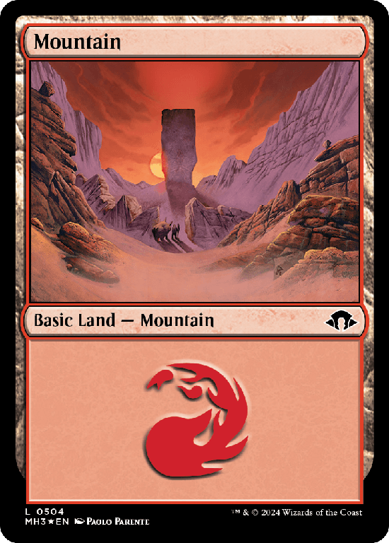【Ripple Foil】(MH3-CL)Mountain/山【No.0504】