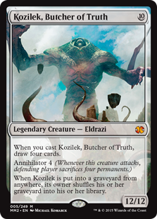 【Foil】(MM2-MC)Kozilek, Butcher of Truth/真実の解体者、コジレック