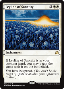 【Foil】(MM2-RW)Leyline of Sanctity/神聖の力線