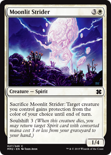 【Foil】(MM2-CW)Moonlit Strider/月明かりの徘徊者