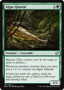 【Foil】(MM2-UG)Algae Gharial/藻のガリアル