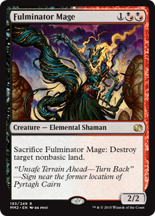 (MM2-RM)Fulminator Mage/大爆発の魔道士