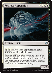 【Foil】(MM2-UM)Restless Apparition/安息無き亡霊