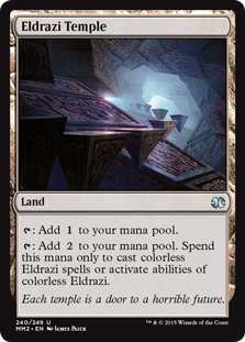 (MM2-UL)Eldrazi Temple/エルドラージの寺院