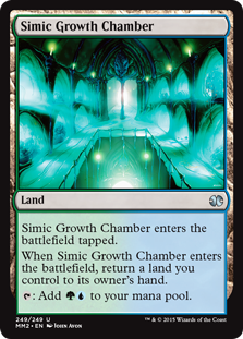 【Foil】(MM2-UL)Simic Growth Chamber/シミックの成長室