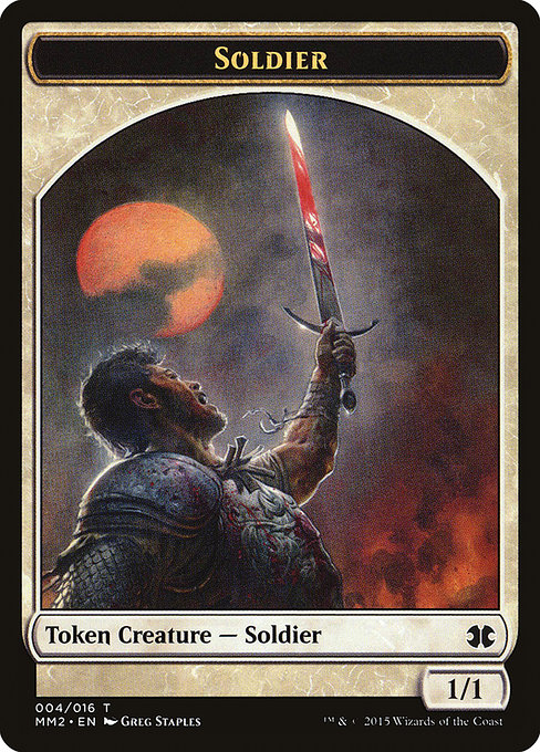 (MM2-Token)Soldier Token/兵士トークン【No.004】