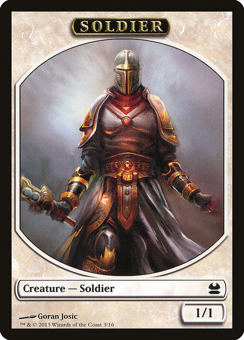 (MMA-Token)Soldier Token/兵士トークン 【No.0003】